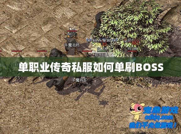 单职业传奇私服如何单刷BOSS